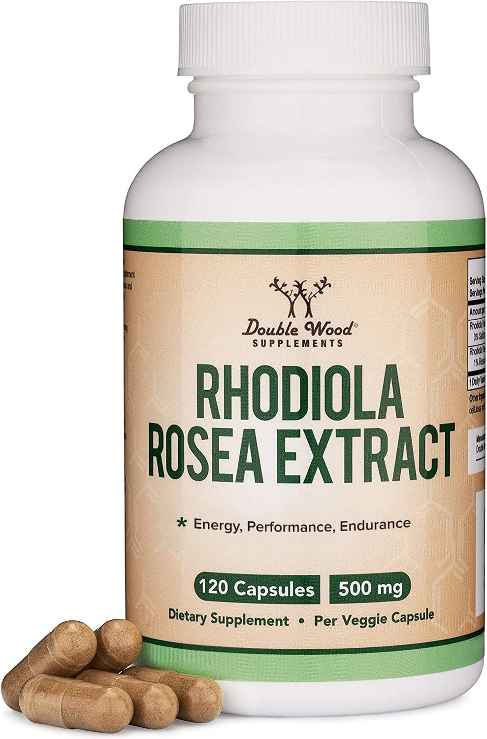 Double Wood Rhodiola Rosea Supplements