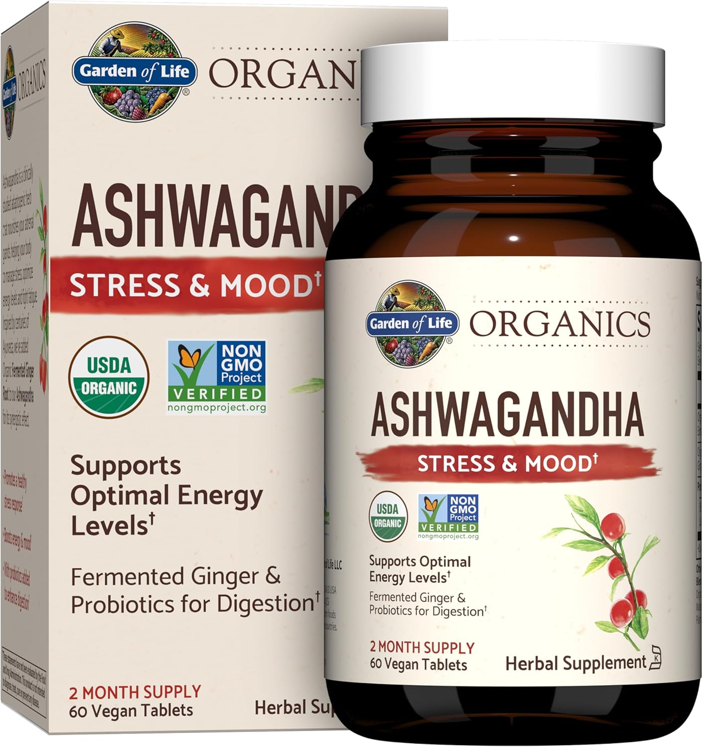 Garden of Life ashwagandha supplements