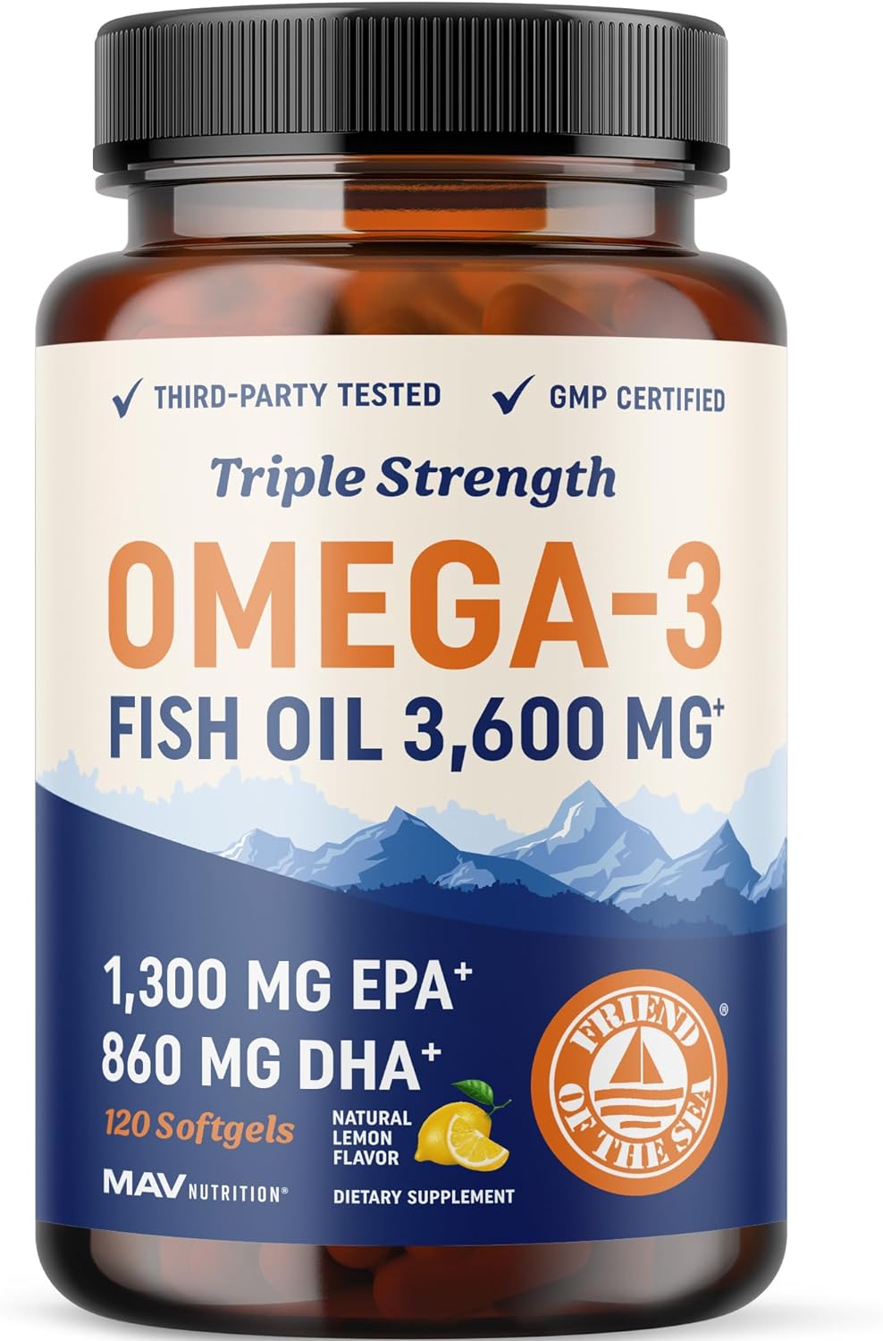 Mav Nutrition Omega-3 supplements