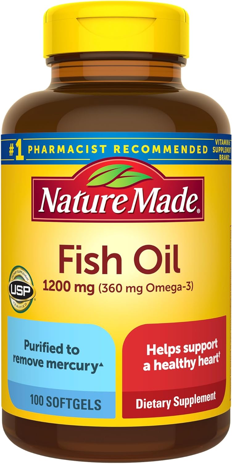 NatureMade Omega-3 supplement