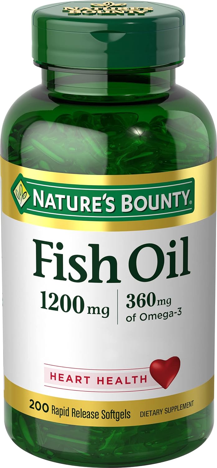 Nature's Bounty Omega-3 supplements