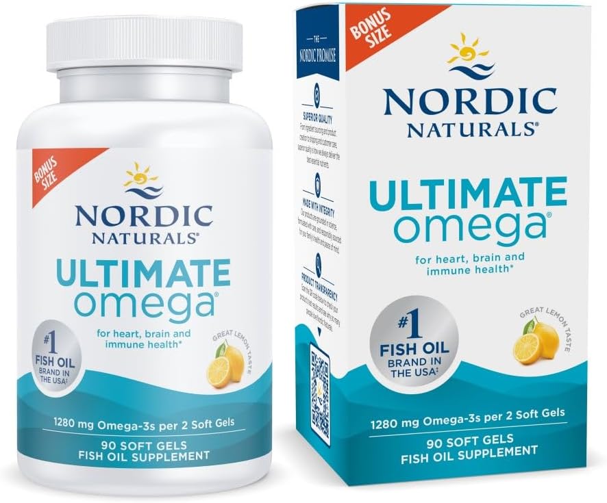 Nordic Naturals Omega-3 supplements