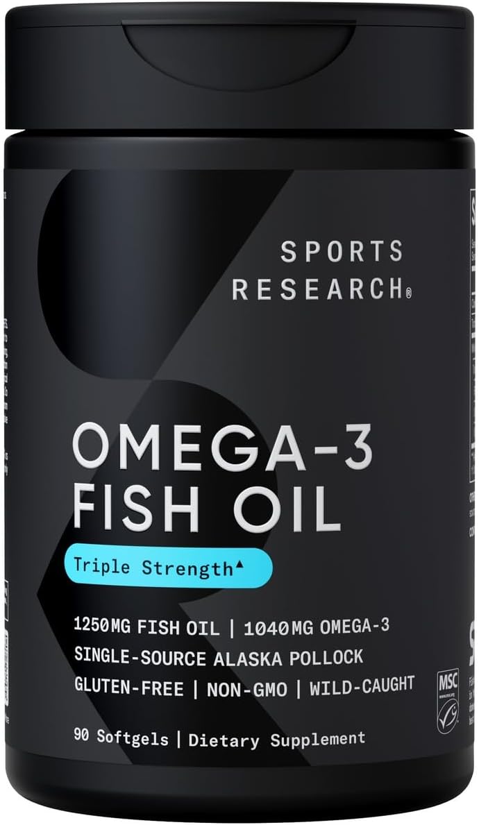 Sports Research Omega-3 supplement