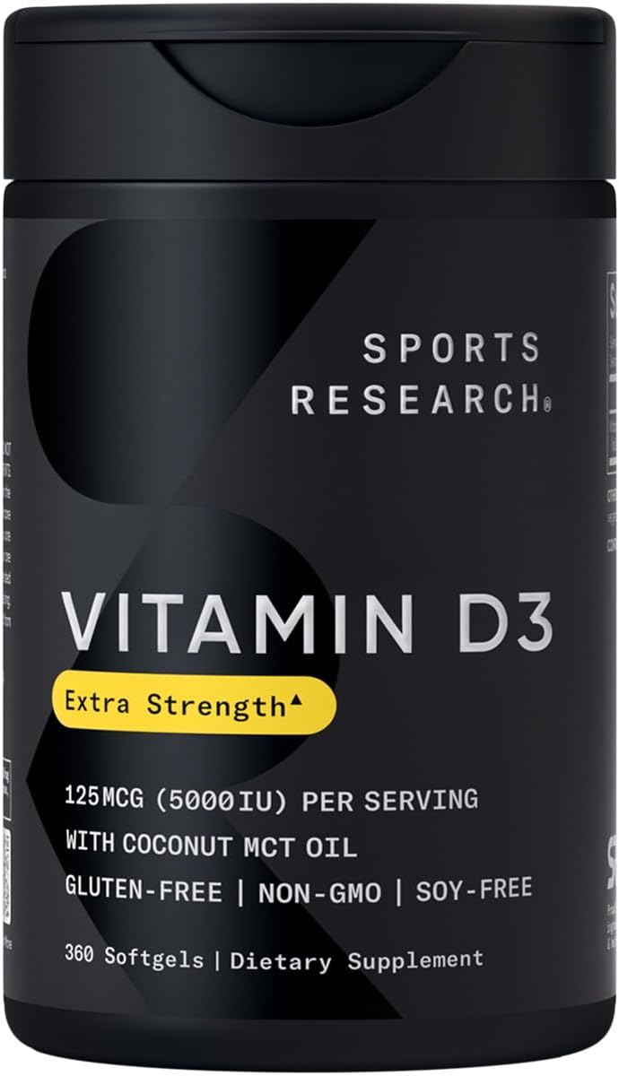 SportsRsearch Vitamin D supplements